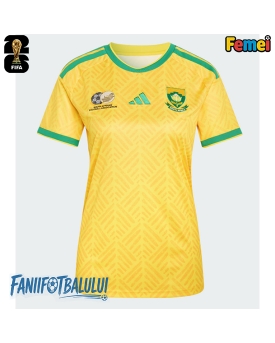 Africa de Sud Echipament de Fotbal Replică Mondial 2026 Femei Acasa Africa de Sud Echipament de Fotbal Replică Mondial 2026 Femei Acasa